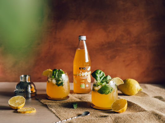 Mocktail Basilic instinct | KYO KOMBUCHA