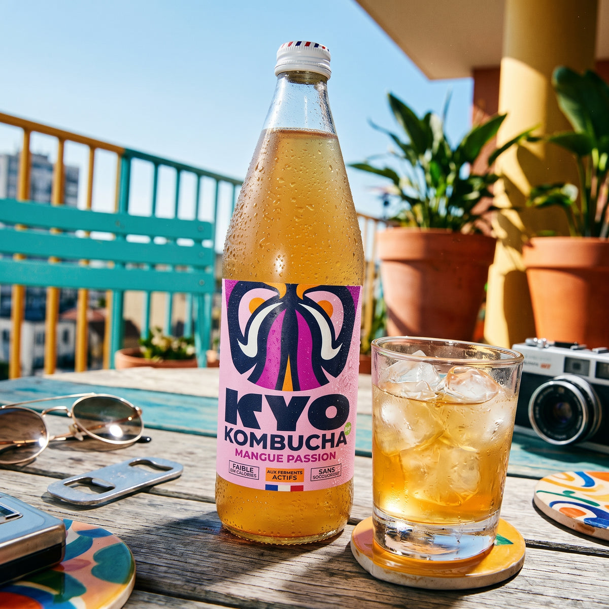KYO Kombucha Mangue Passion