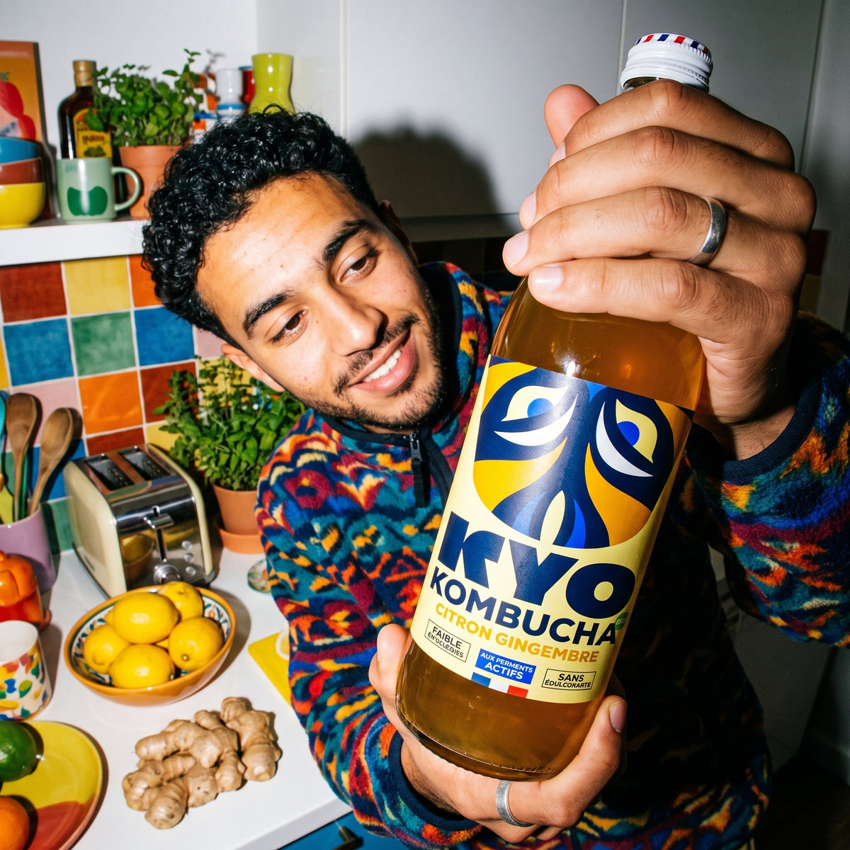 KYO Kombucha Citron Gingembre
