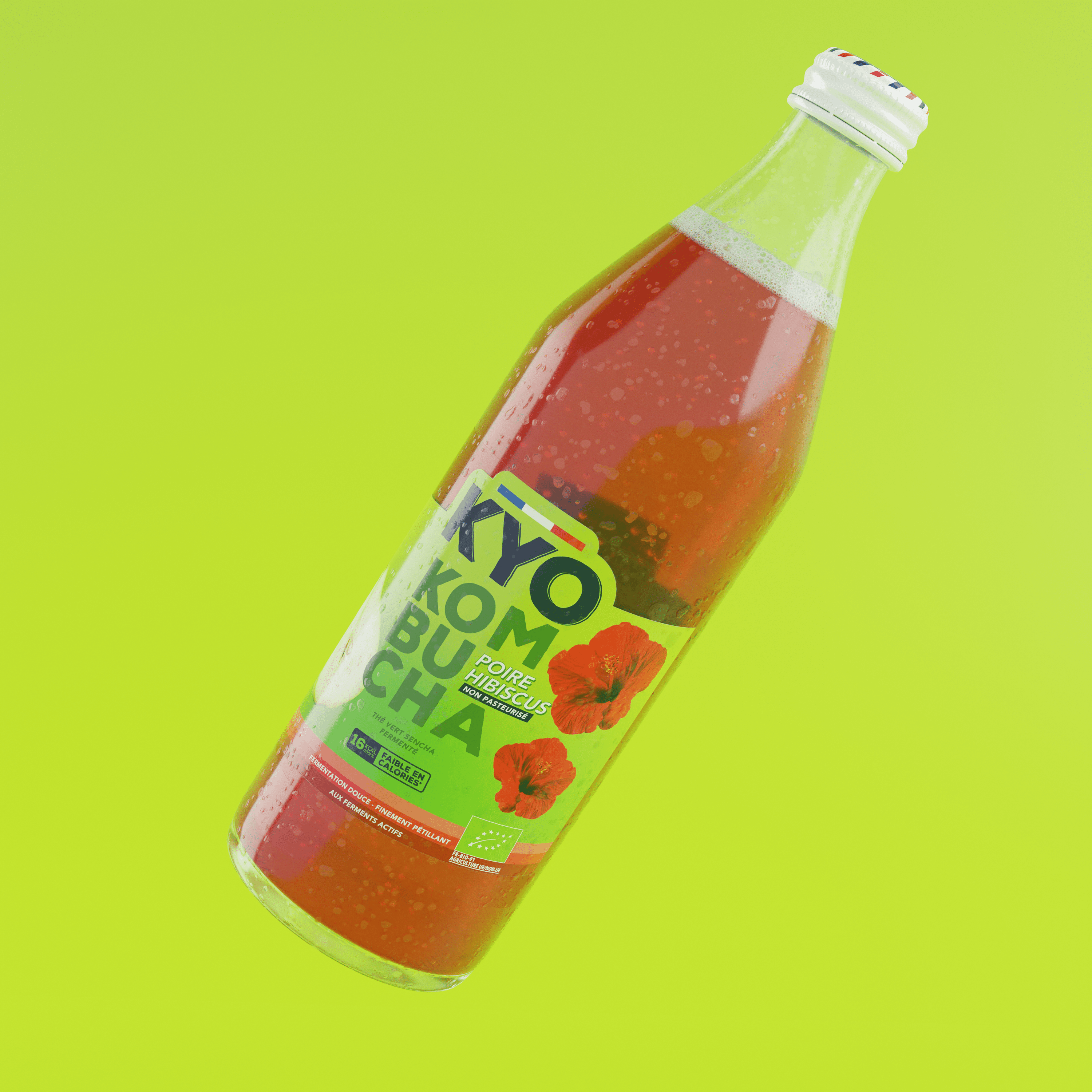 KYO KOMBUCHA - Vive Poire Hibiscus