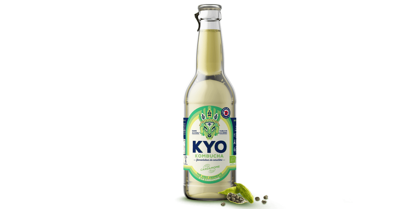 KYO KOMBUCHA - Expérience Cardamone (12x33cl)