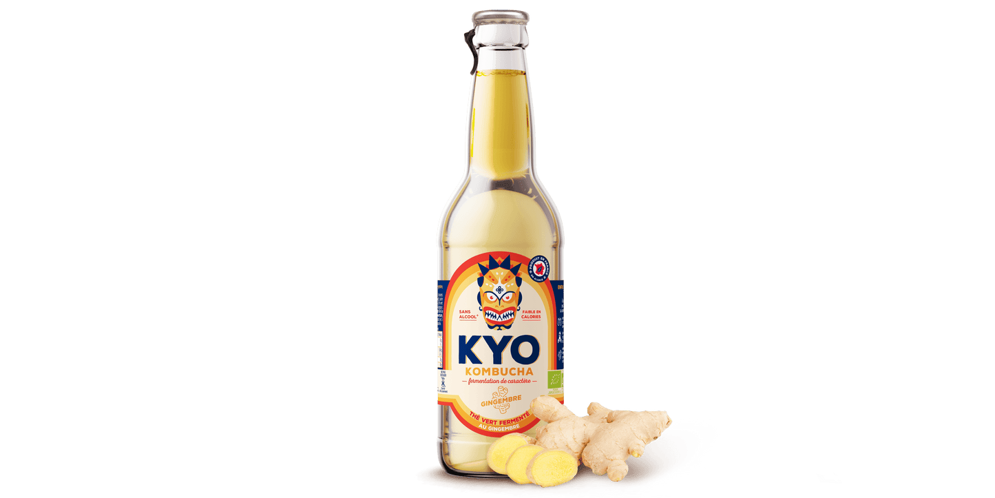 KYO KOMBUCHA - Expérience Gingembre (12x33cl)