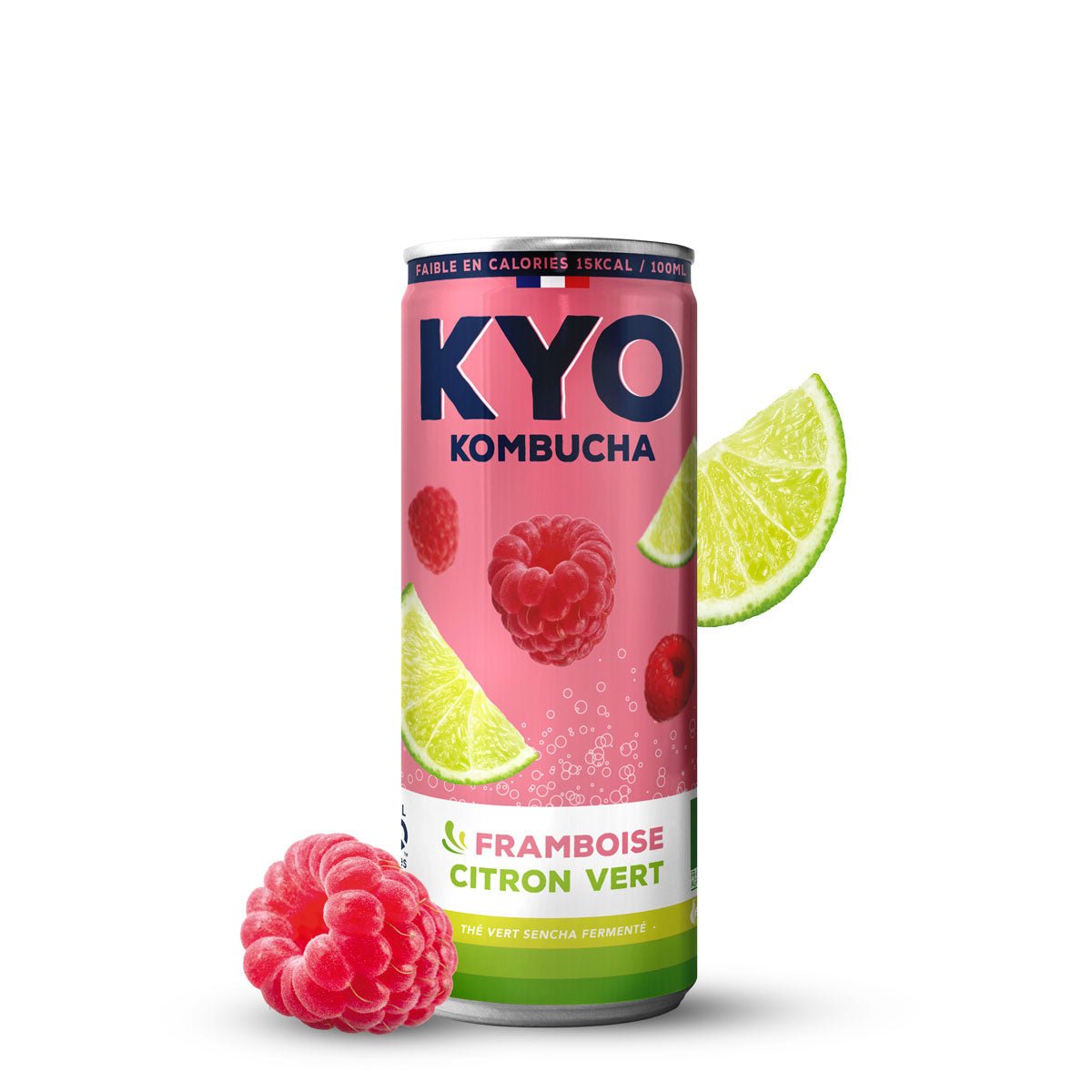 KYO KOMBUCHA - Kyo Kombucha Framboise Citron vert