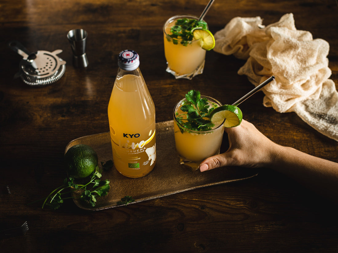 Mocktail Ginger Break | KYO KOMBUCHA