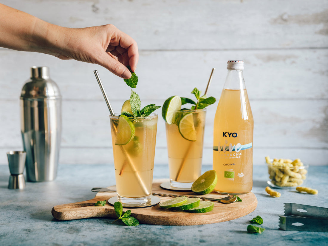 Mocktail Quasi Mojito | KYO KOMBUCHA