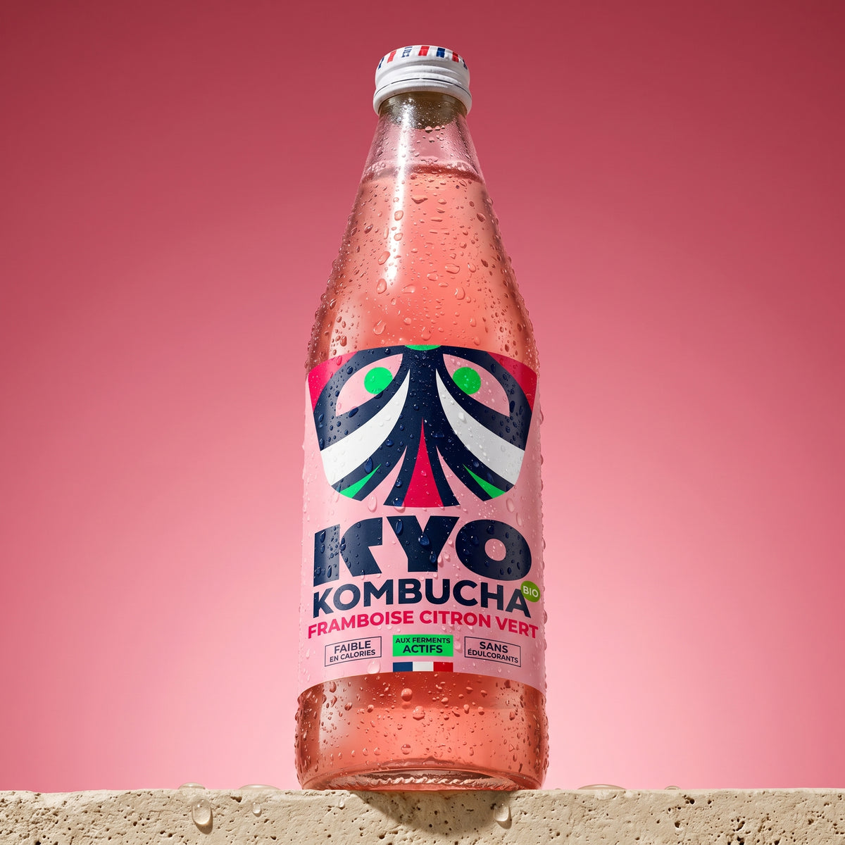KYO Kombucha Framboise Citron vert