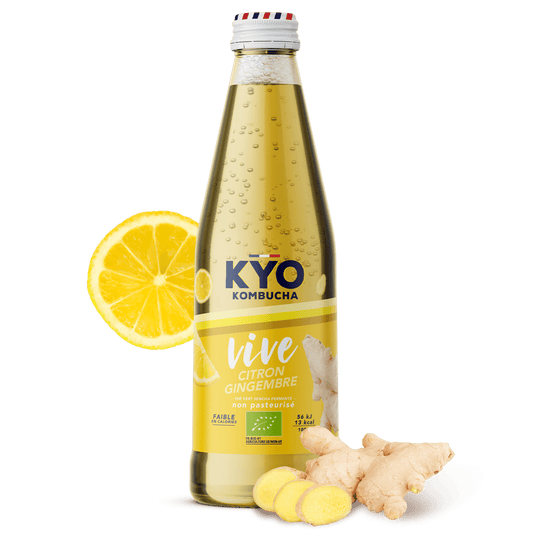 KYO KOMBUCHA - Vive Citron Gingembre