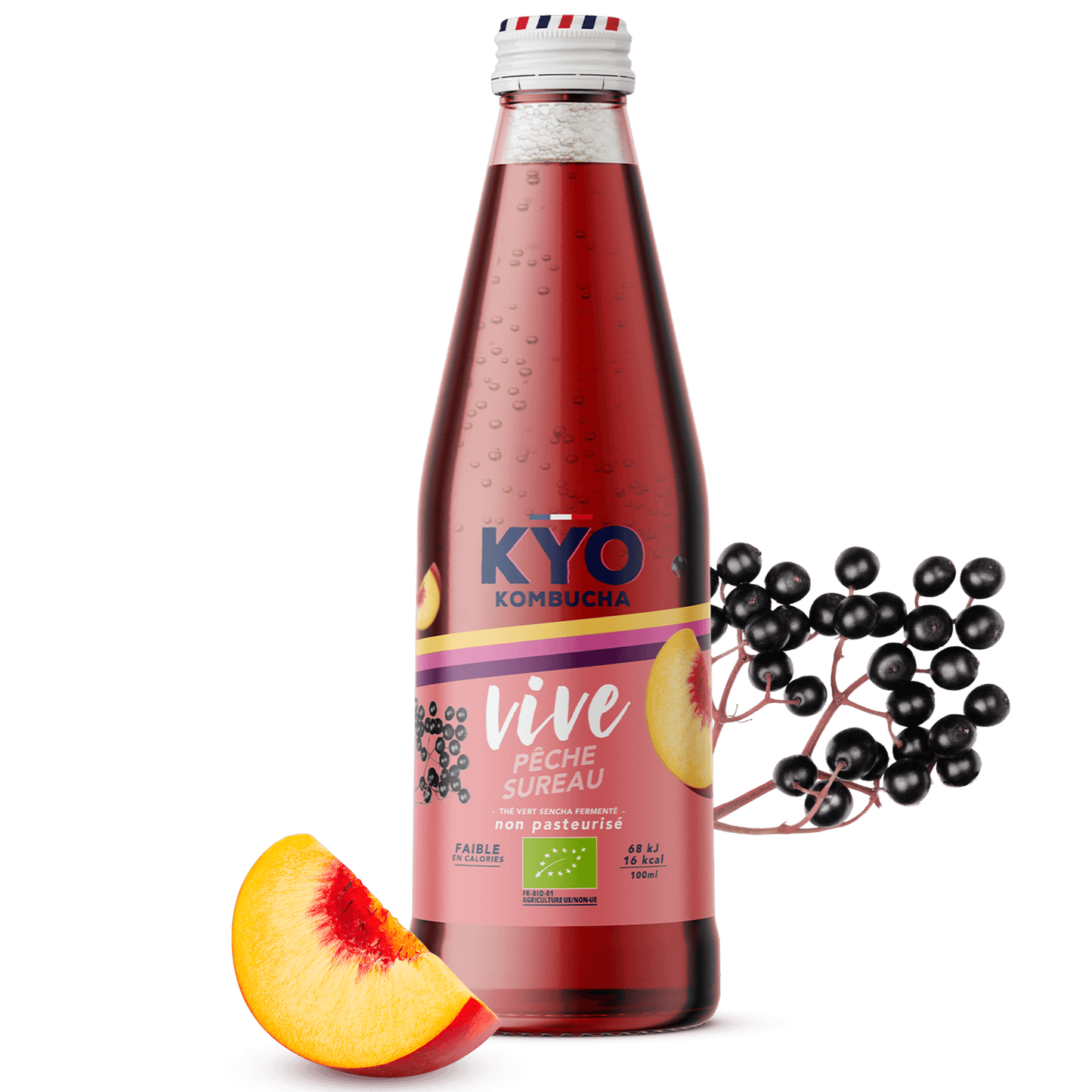 KYO KOMBUCHA - Vive Peche Sureau
